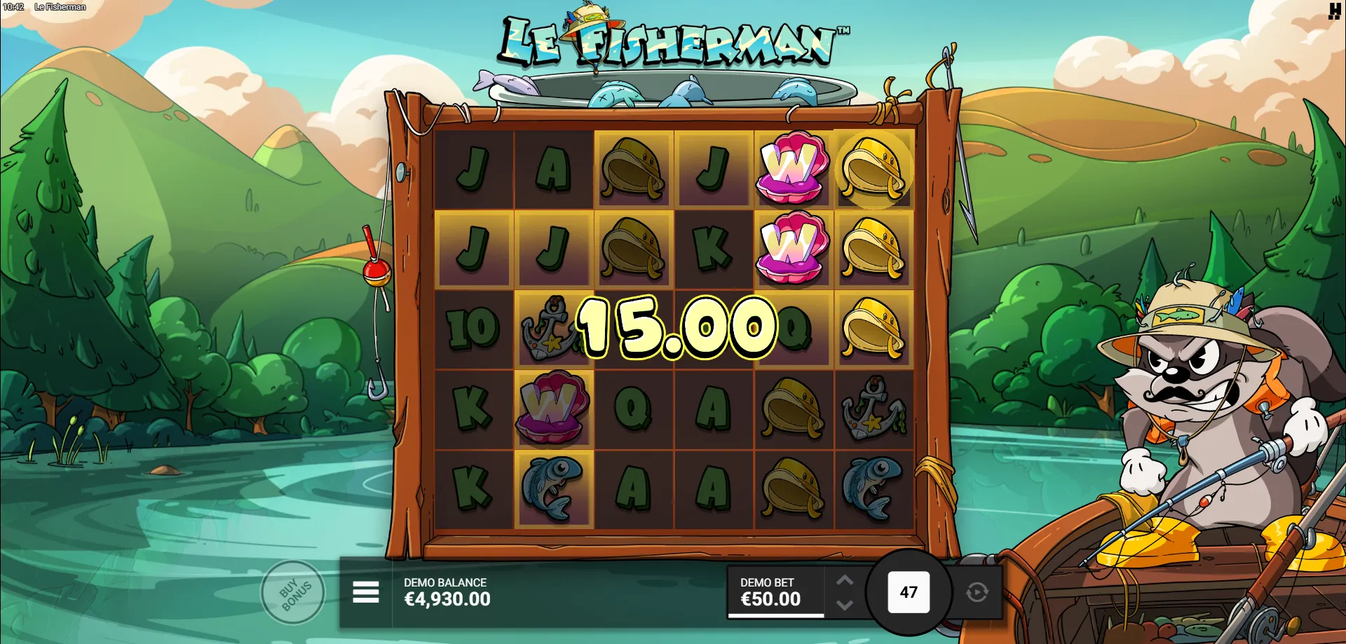 Double-or-Nothing — le fisherman demole